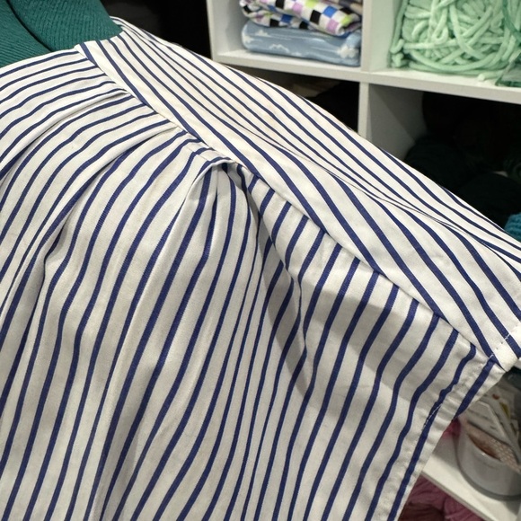 10 Crosby Derek Lam Blue Sleeveless V-Neck Sundress - Picture 6 of 10